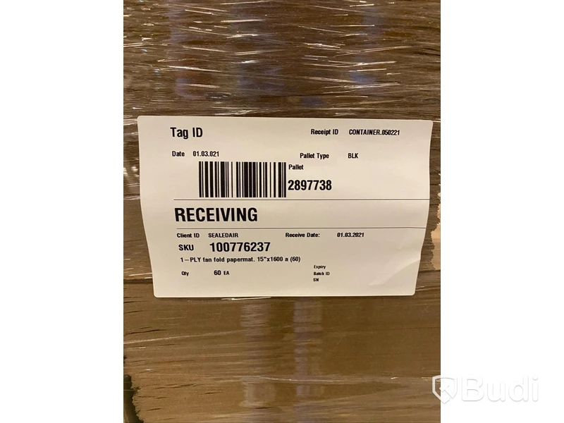Fasfil System Platforms, 1-Ply Fan Fold Paper Material från Sealed Air